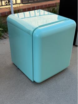 Mint Green Mini Fridge