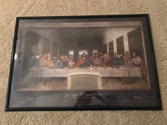 Framed “Last Supper” Jigsaw Puzzle