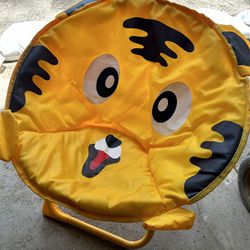 Kids Circle Lion Chair 