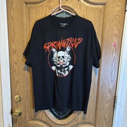 Five Nights at Freddy's Springtrap Graphic T-Shirt Black XL