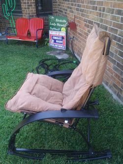 Folding rocking chair