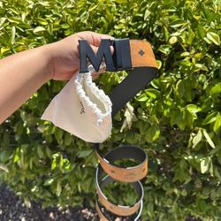 MCM Unisex Belt