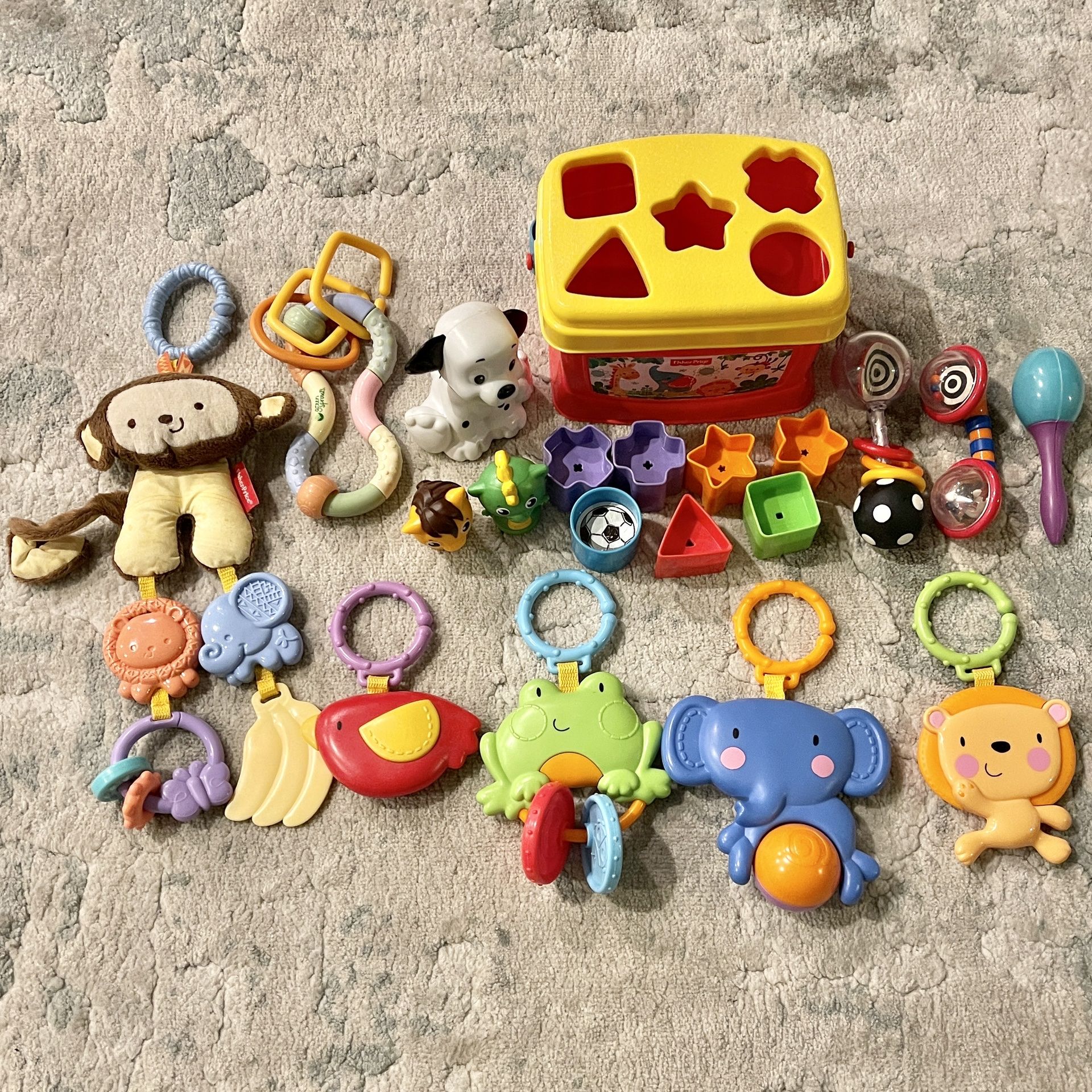 Assorted Baby Toys - 20 pcs