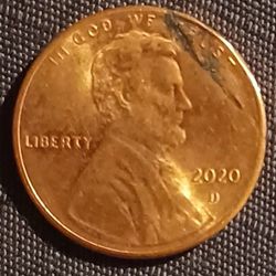 2020-D Something Is Struck In This Lincoln Cent 