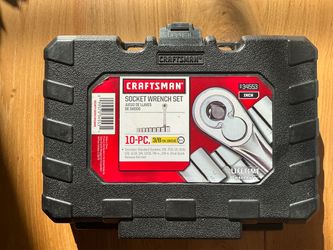 Craftsman 10-Pc Socket Wrench Set