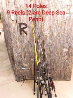 Fishing Poles and reels