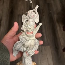 Vintage Disney Hunchback Of Notre Dame Stacked Gargoyles Ceramic Figurine