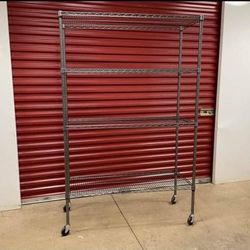 360 Office Furniture Black Wire Shelving Unit