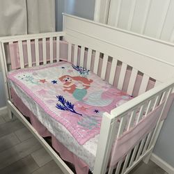 Crib, Bed And Covers 