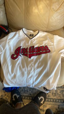Indians button up jersey