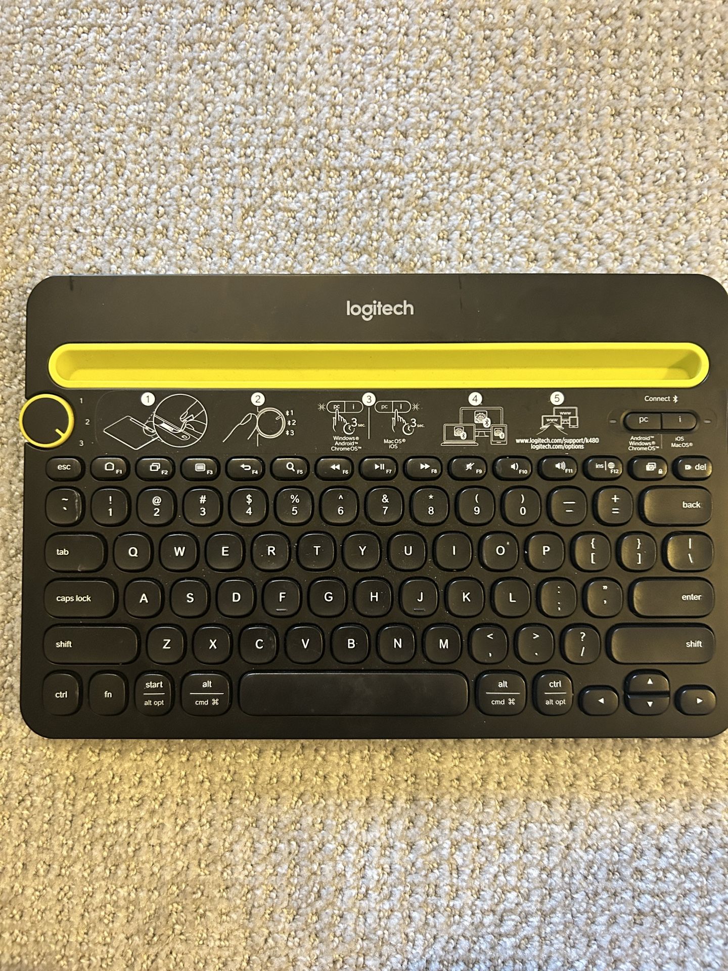 💻 Logitech K480 Wireless Keyboard – Only $10!