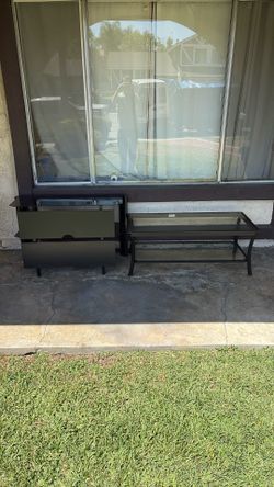 2 Glass Coffee Tables