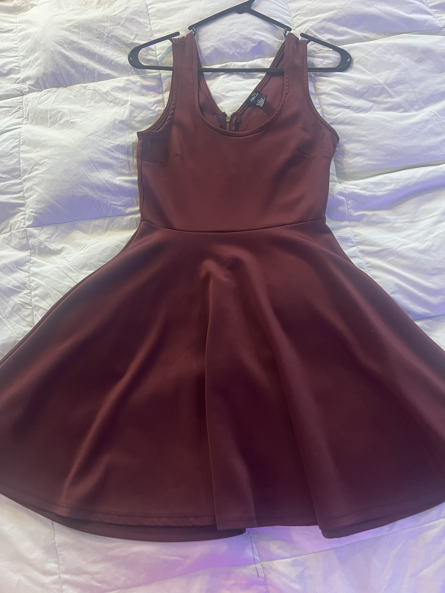 Rue21 Burgundy Mini Dress