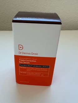 Dr. Dennis Gross Triple Correction Eye Serum Brand New