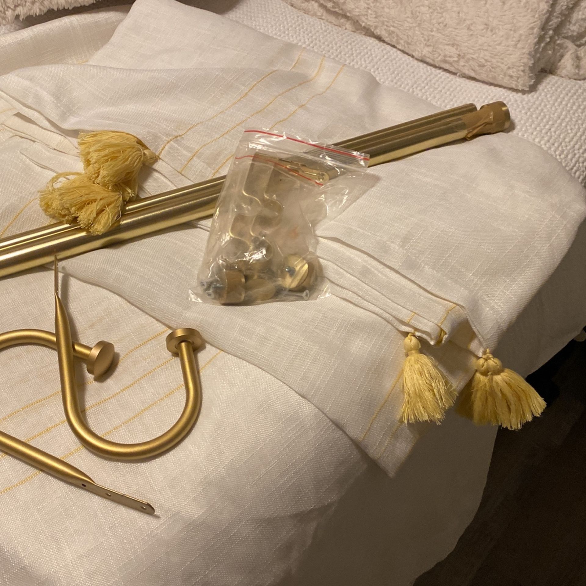 Gold And Yellow Curtains