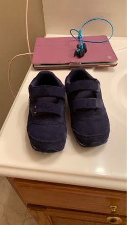 Puma suede navy blue