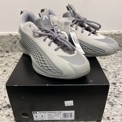 Adidas Anthony Edwards AE1 Low Men’s Size 8-9 Metallic Grey