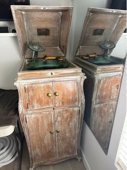⭐️ Custom Victrola Vanity Sink for Bathroom