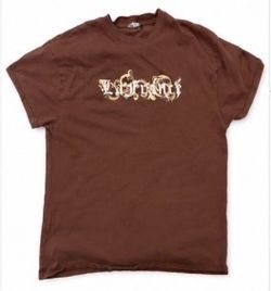 La France brown t shirt large