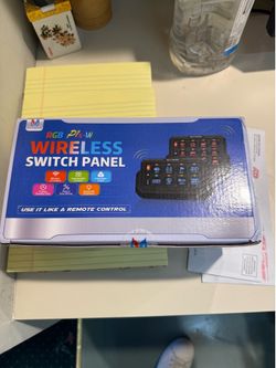 MICTUNING P1s-W Wireless RGB Switch Panel