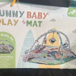 Funny Baby Play Mat – Activity Gym + Ball Pit 