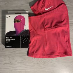 Pink Nike Ski Mask 