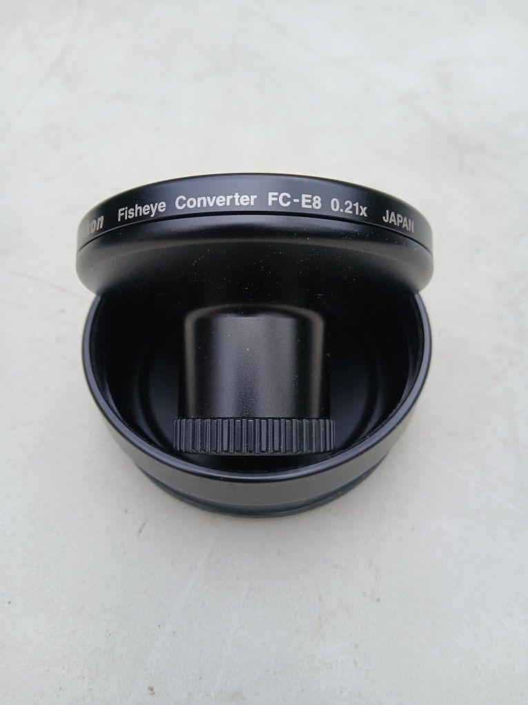 Nikon fish eye converter FC E8 0.21x Excellent condition!