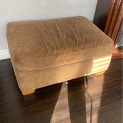 Brown Cloth Ottoman Couch, Super Comfy 