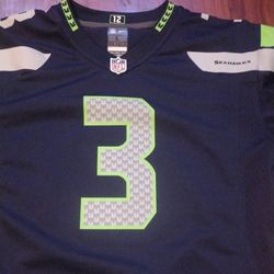 Nike Seattle Seahawks Wilson #3 Jersey Size L Youth 