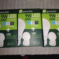 4 Led bulbs