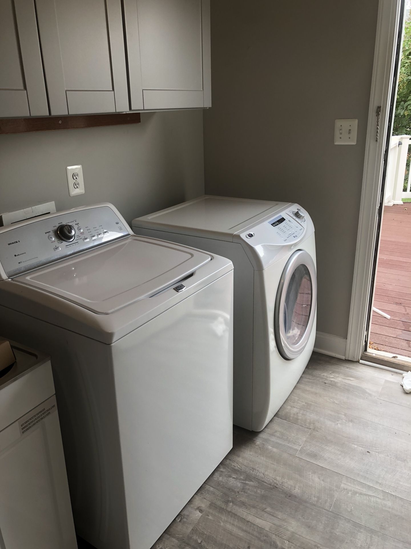 Maytag high-end washer and dryer