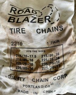 CHEVY TIRE CHAINS