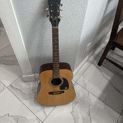 Used Epiphone PR150 Natural Acoustic Guitar