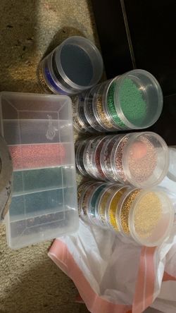 Beading/earrings crafting materials