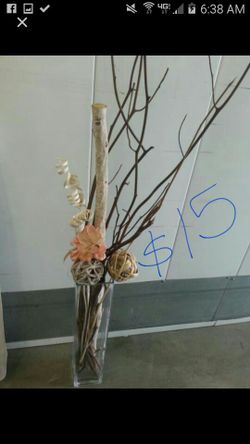 Glass vase