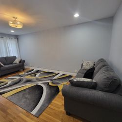 Take Both Couches With Carpet For $700, GREAT CONDITION!!