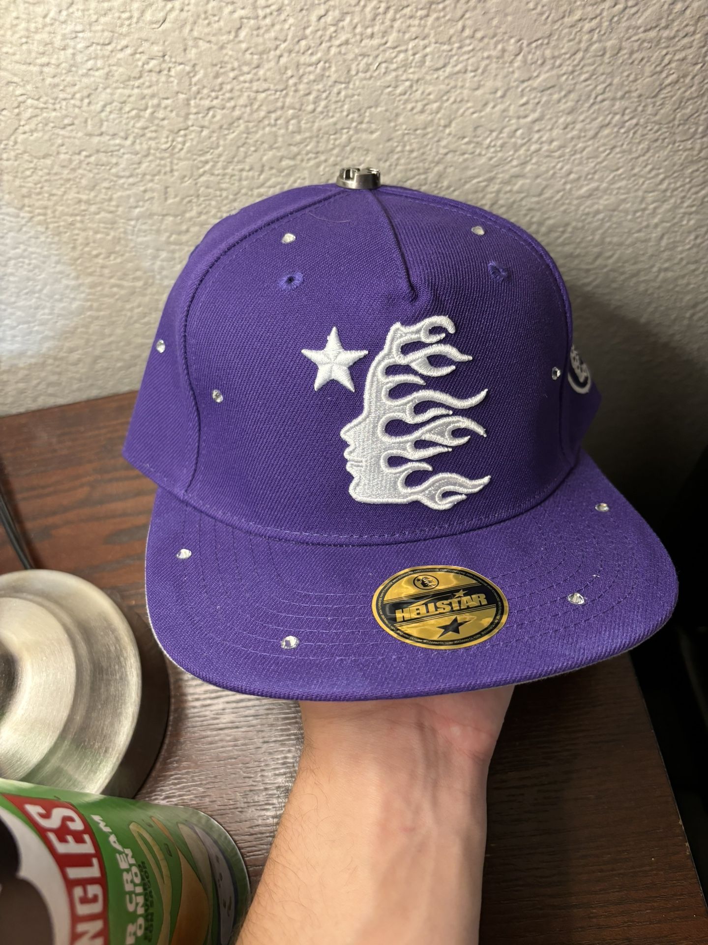 Hellstar Hat Purple - Size 7 1/8