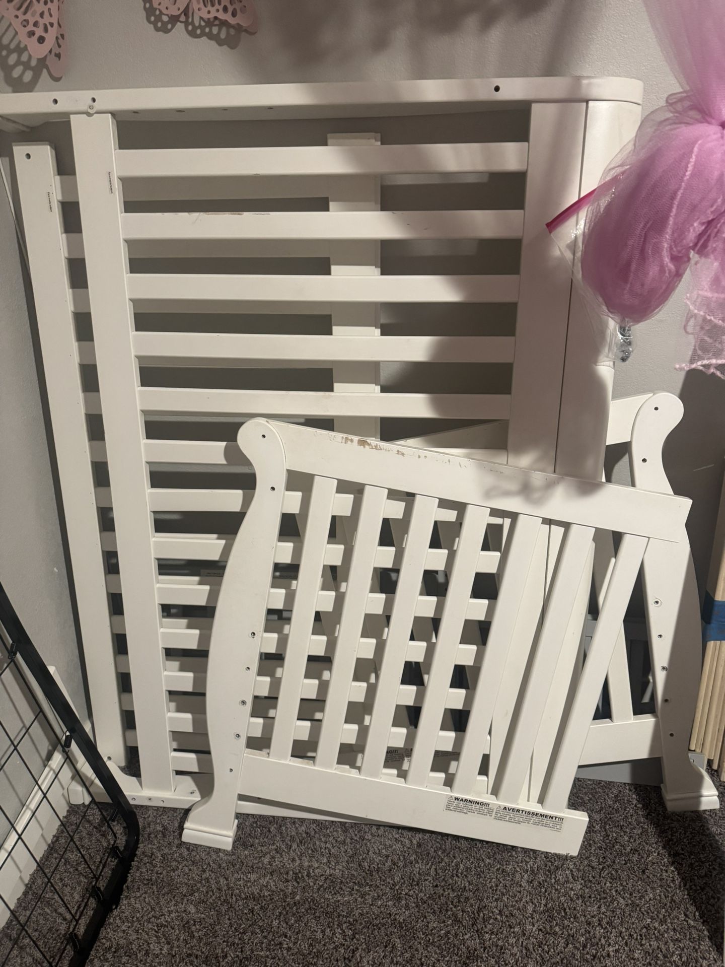 Baby Crib 3 In 1