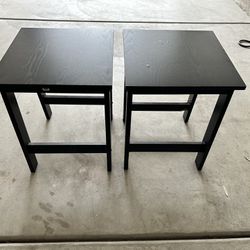 Square End Table Set