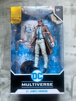 McFarlane DC Multiverse Lt. James Gordon Gold Label Figure
