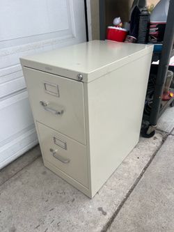 Hon H410 SERIES TWO-DRAWER LOCKING VERTICAL FILE, 15W X 22D X 26-1/16H cabinet
