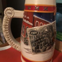 Budweiser Ceramic Vintage Stein Collectable 1999  Great Condition 