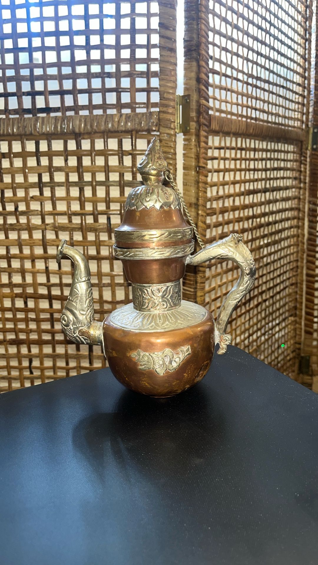 Vintage Tibetan Teapot