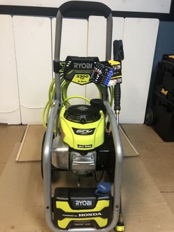 RYOBI 3300 pressure washer Honda motor