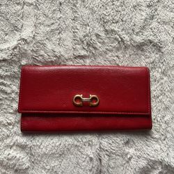 Salvatore Ferragamo Red Wallet