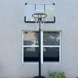 MaxKare Portable Basketball Hoop & Goal Basketball System Basketball Equipment Height Adjustable 7 Ft. 6 In. – 10 Ft. with 44 In. Indoor Outdoor