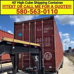 40’ High Cube Shipping Container For Sale