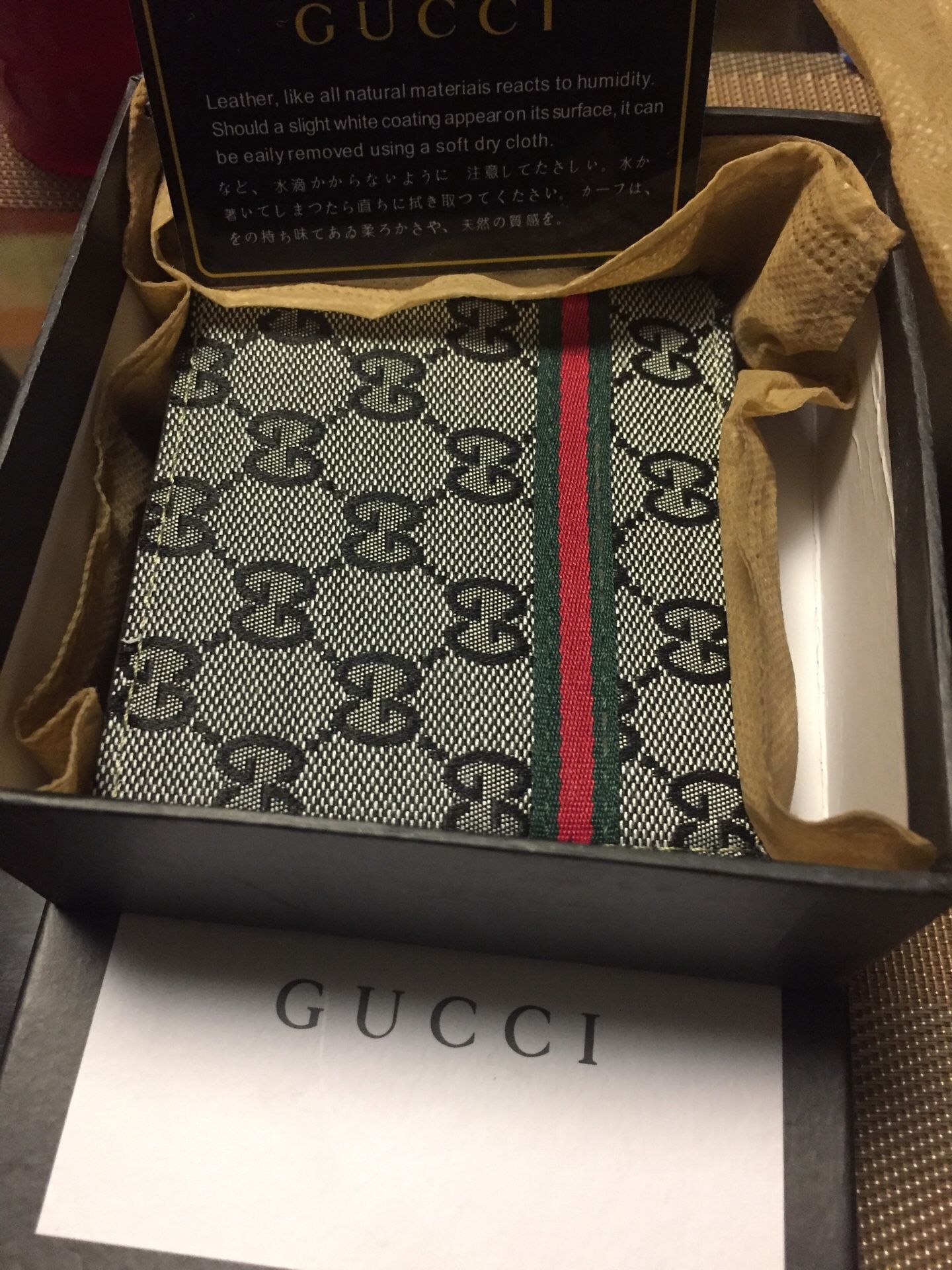 Guccie wallet brand new