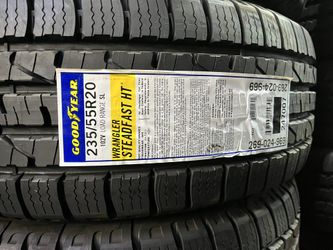 GOODYEAR 235/55R20 WRANGLER  STEADFAST HT TIRES FOR SALE!!!!