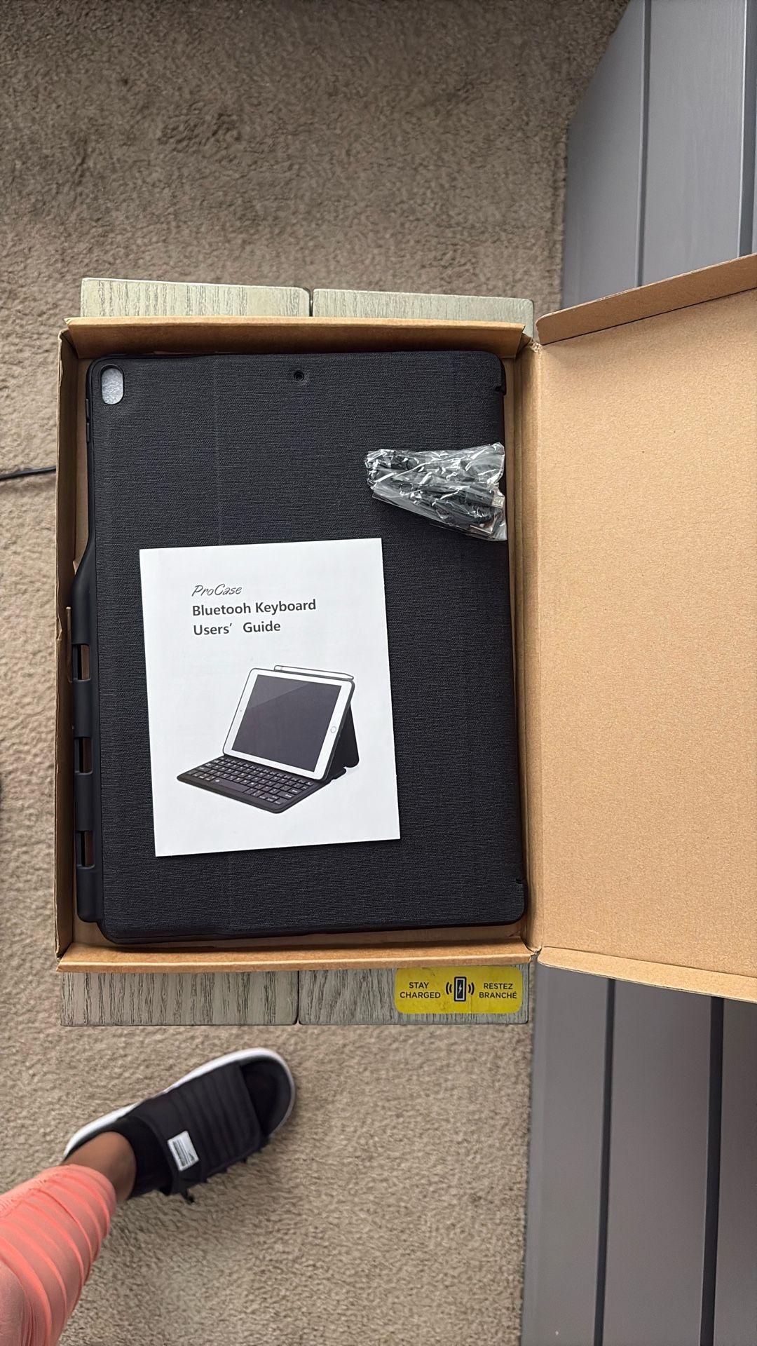 New in box Procase Keyboard For iPad Pro 12.9”